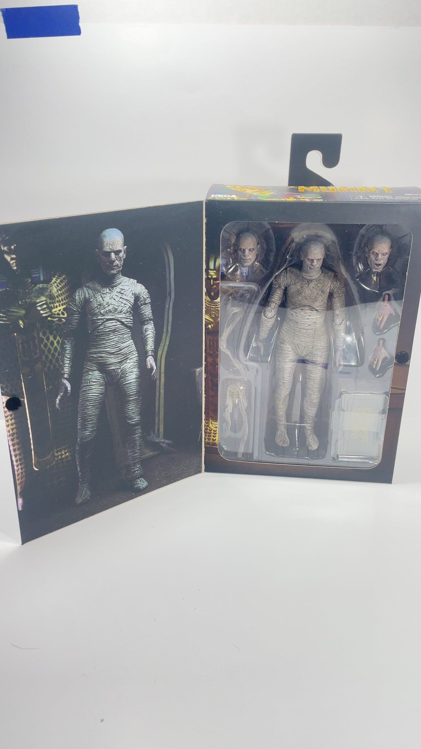 NECA Universal Monsters The Mummy Ultimate Karloff Action Figure Sealed - photo 3