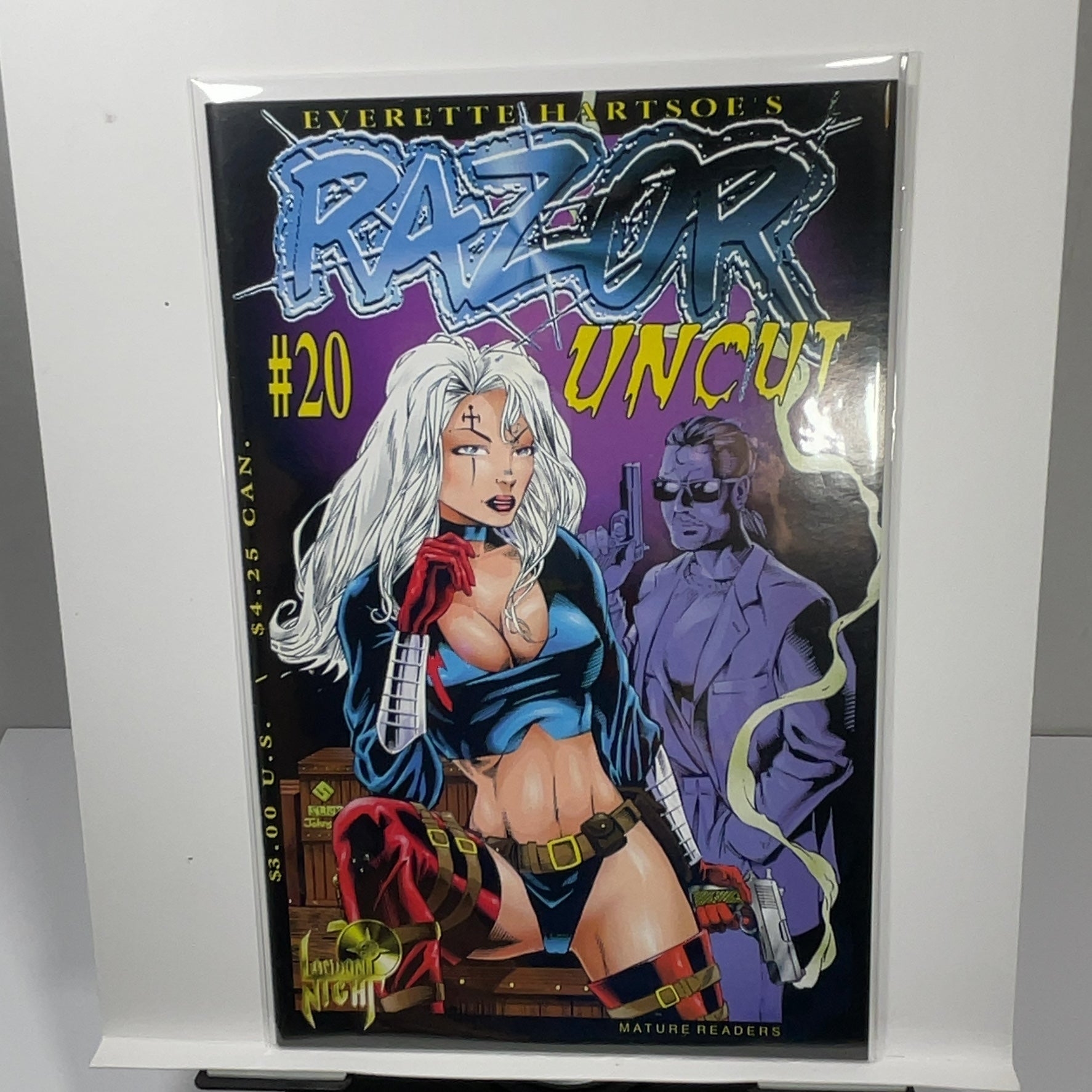Razor Uncut #16-20 Comic Lot Everette Hartsoe London Night Comics — photo 5