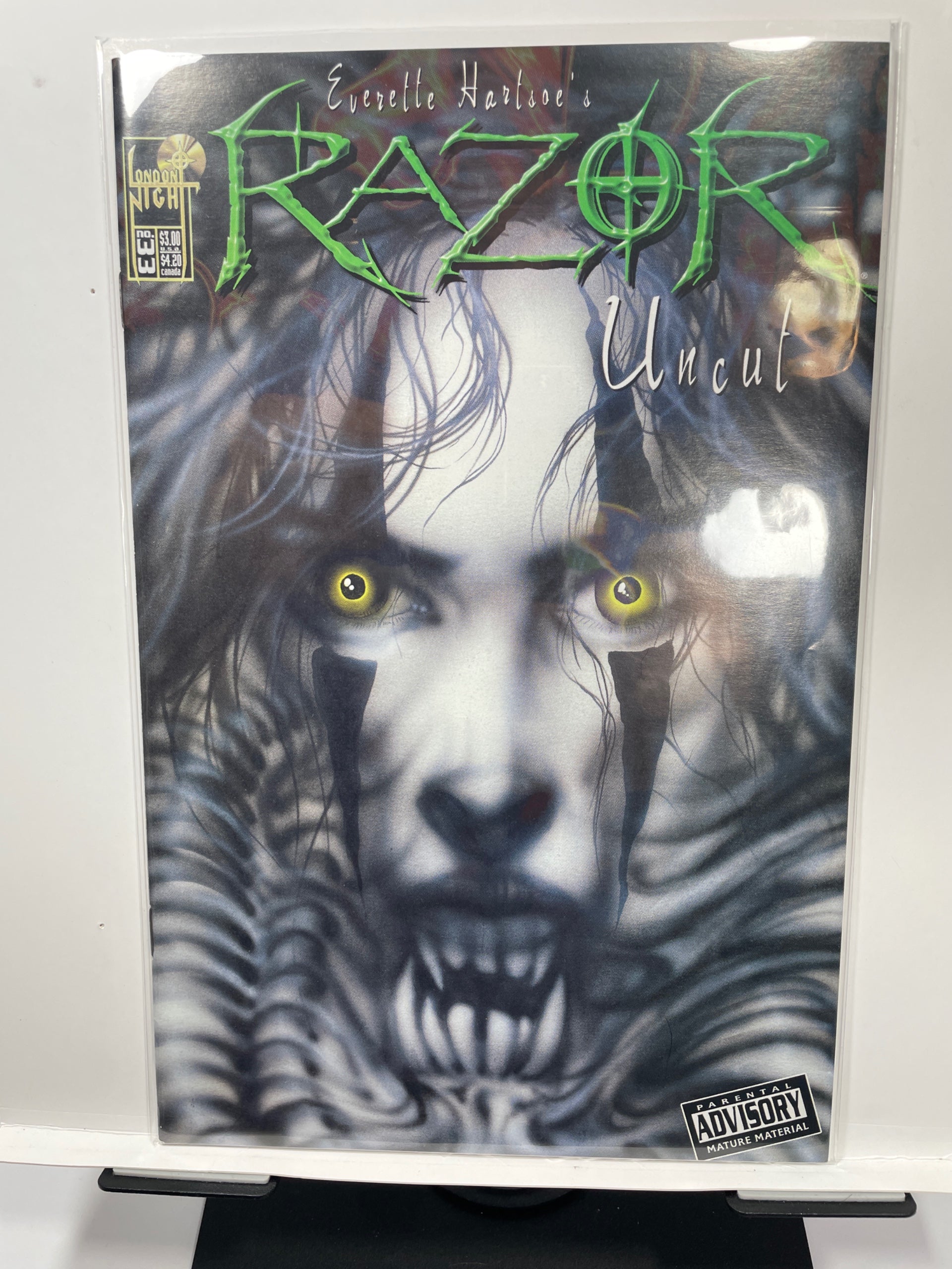 Razor Uncut  #31-35 Comic Lot London Night Studios Comics — photo 3