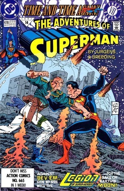 The Adventures of Superman #478 (Direct Edition)