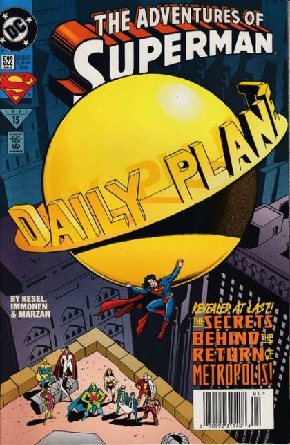 The Adventures of Superman #522 (Newsstand Edition)