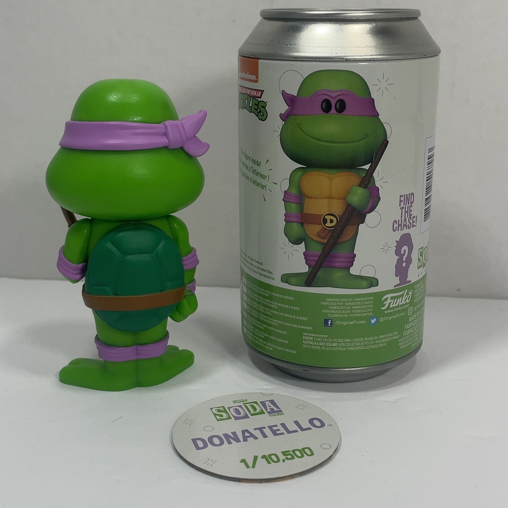 Funko Vinyl Soda Teenage Mutant Ninja Turtles Donatello Figure with POG — photo 2