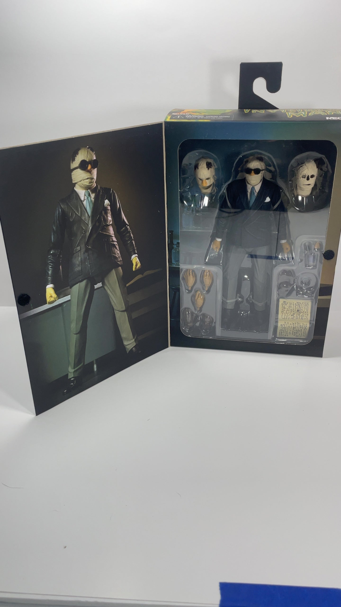 NECA Universal Monsters The Invisible Man Ultimate Action Figure Sealed - photo 3