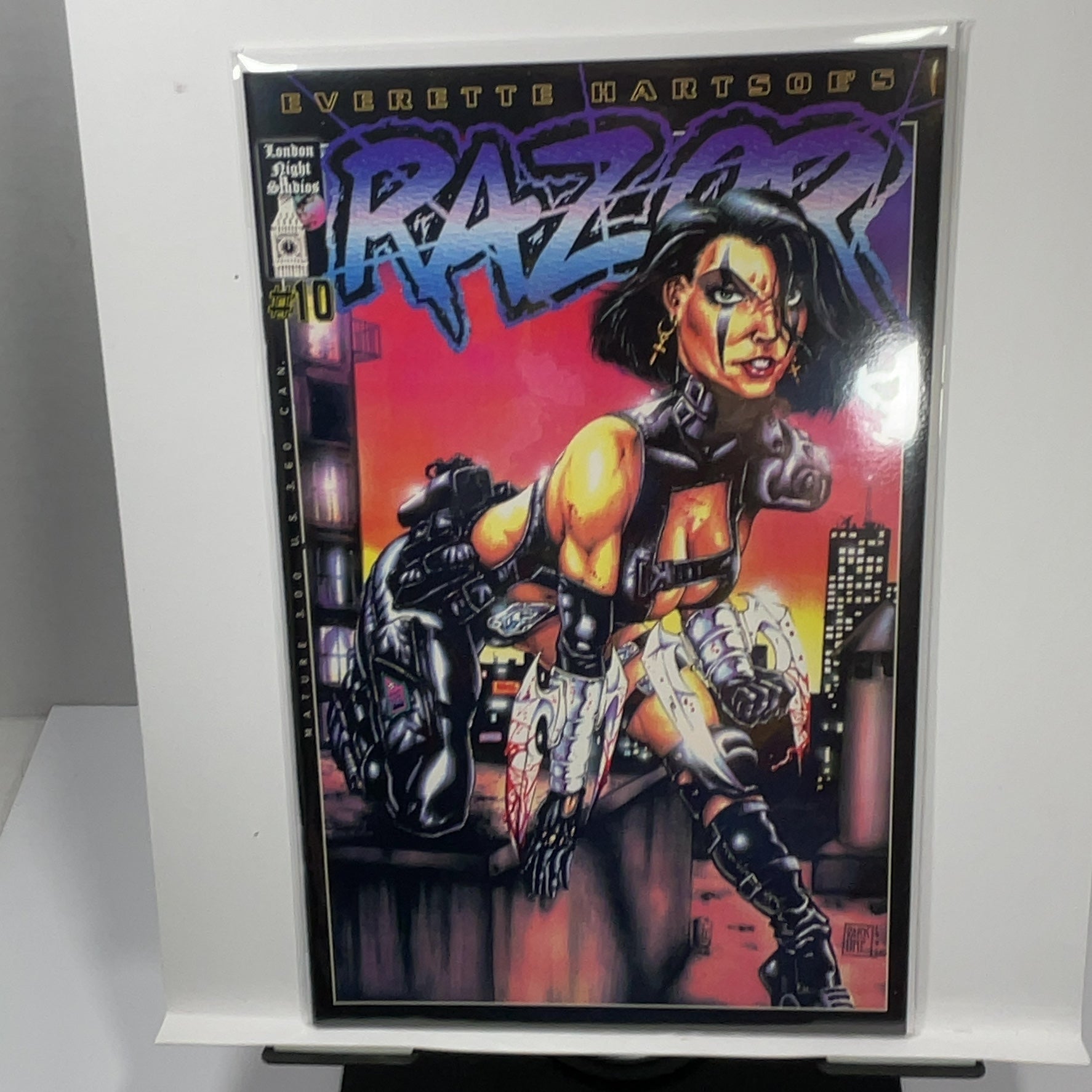 Razor Angel in Black #5-10 Comic Lot London Night Studios — photo 6