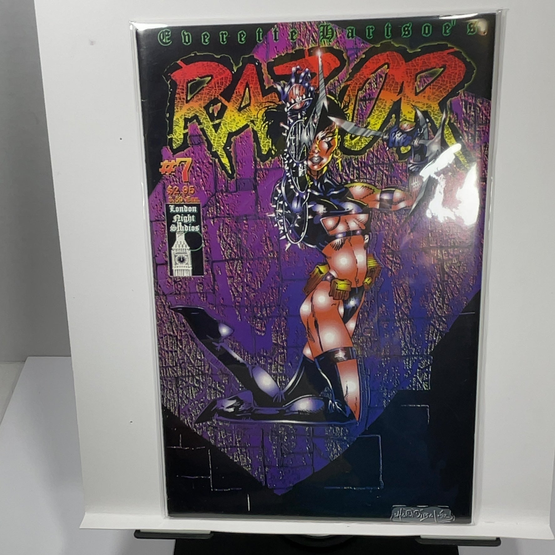 Razor Angel in Black #5-10 Comic Lot London Night Studios — photo 3
