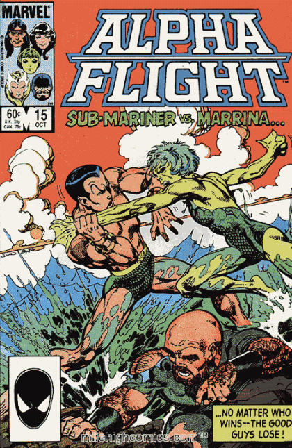 Alpha Flight, Vol. 1 #15A (Direct Edition)
