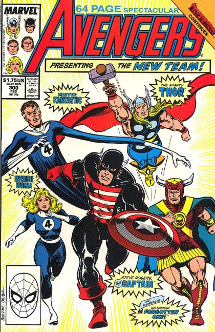 The Avengers, Vol. 1 #300A - Inferno Squared / The Coming of the Accursed Avengers
