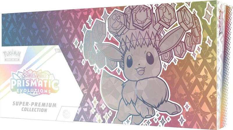Pokemon Scarlet and Violet 8.5 Prismatic Evolutions Super-Premium Collection