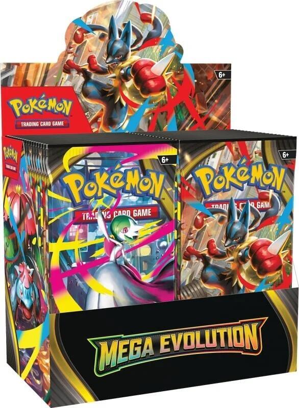 Juego de Cartas Coleccionables Pokémon: Megaevolución ME1 - Exhibidor de sobres