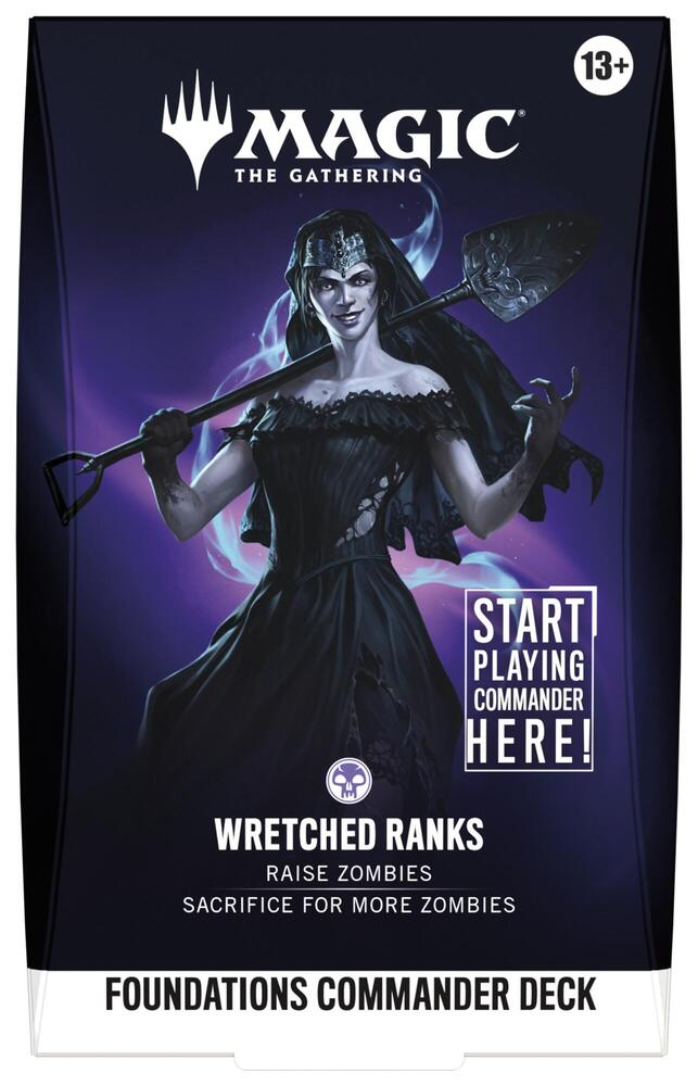 Magic the Gathering: Foundations Commander Decks