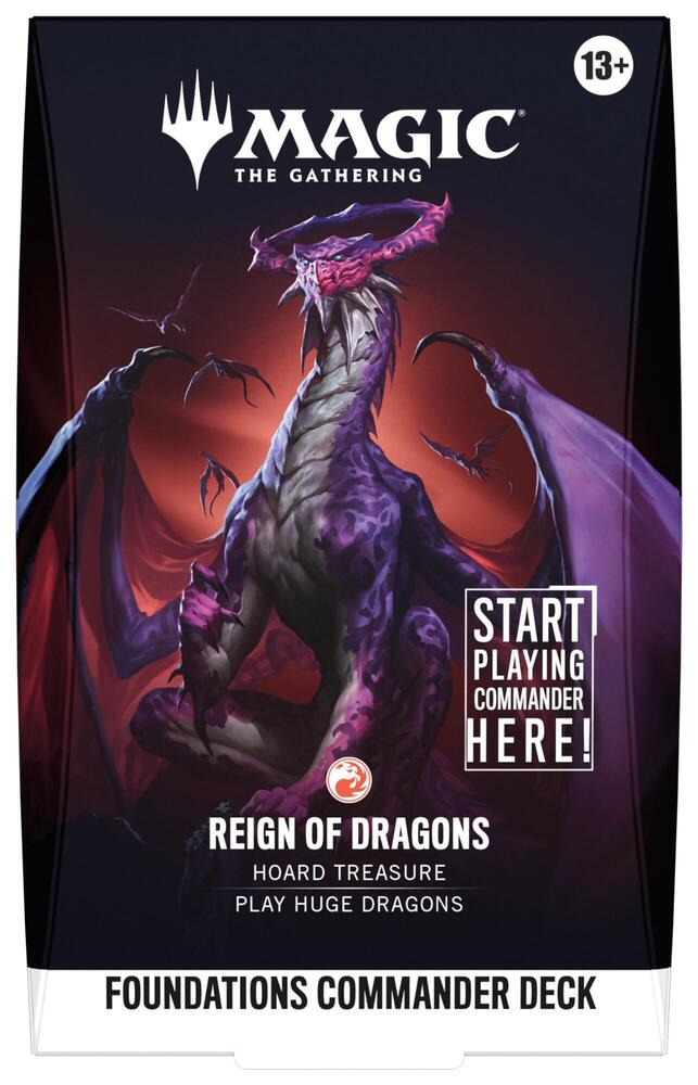 Magic the Gathering: Foundations Commander Decks