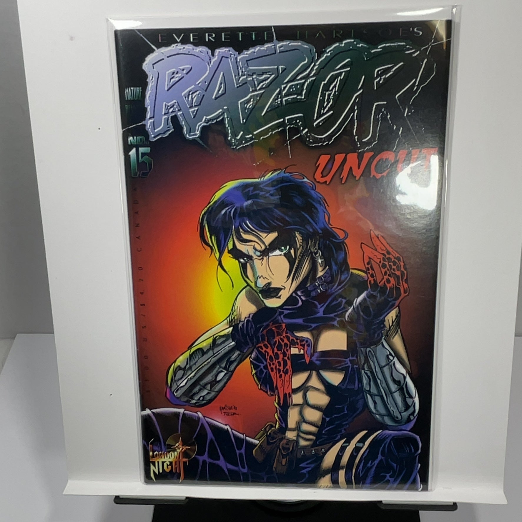 Razor #11-15  Comic Lot London Night Studios Everette Hartsoe — photo 5