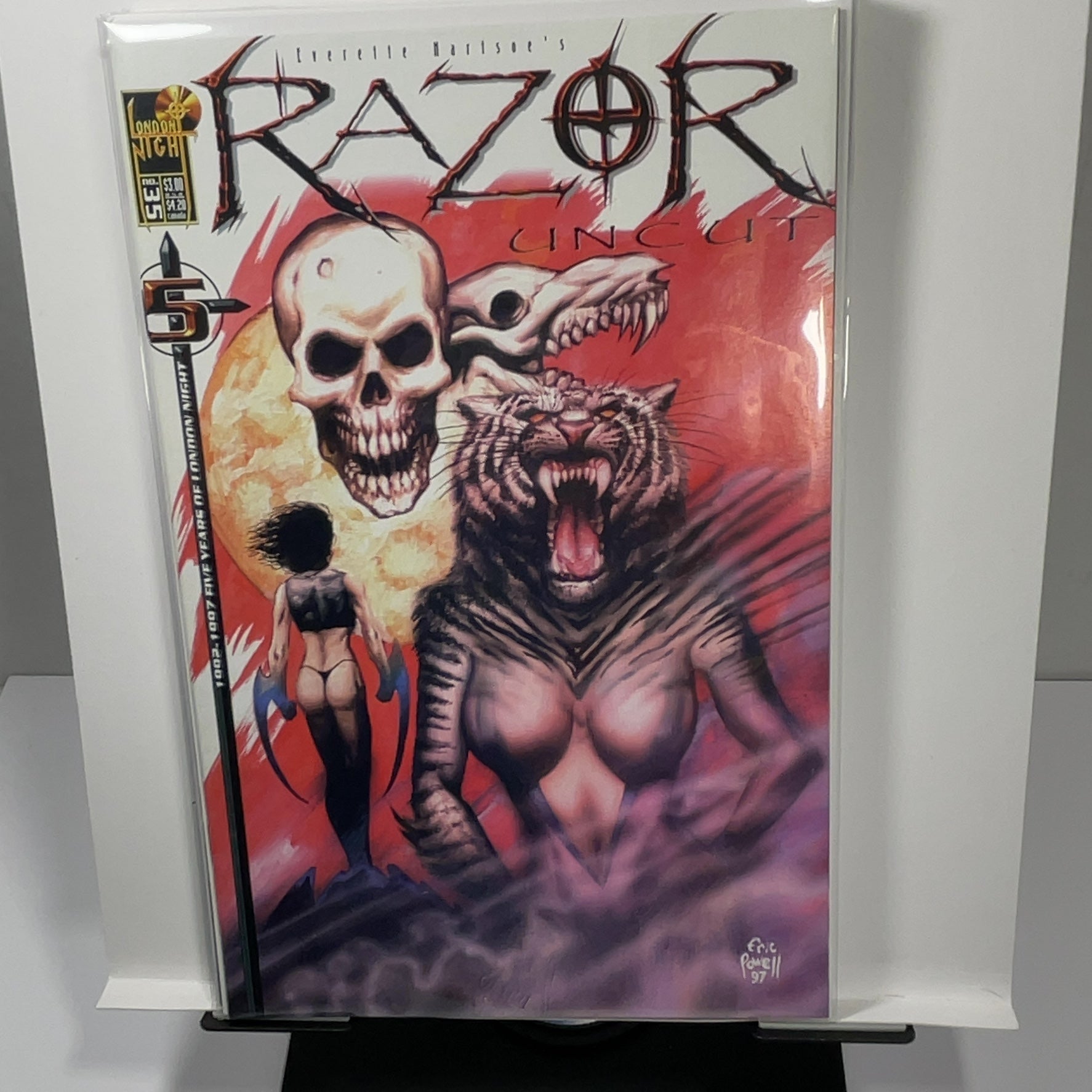 Razor Uncut #41-45 Comic Lot London Night Studios