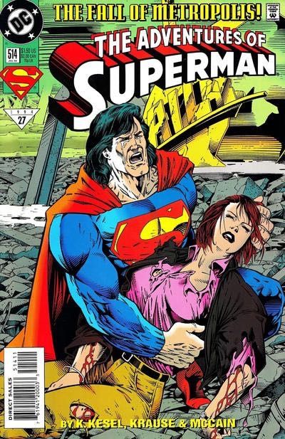 The Adventures of Superman #514 (Direct Edition)