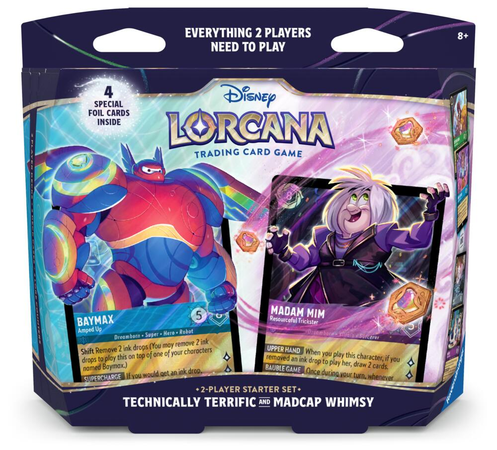 Lorcana TCG: 2-Player Starter Set - Technically Terrific and Madcap Whimsy