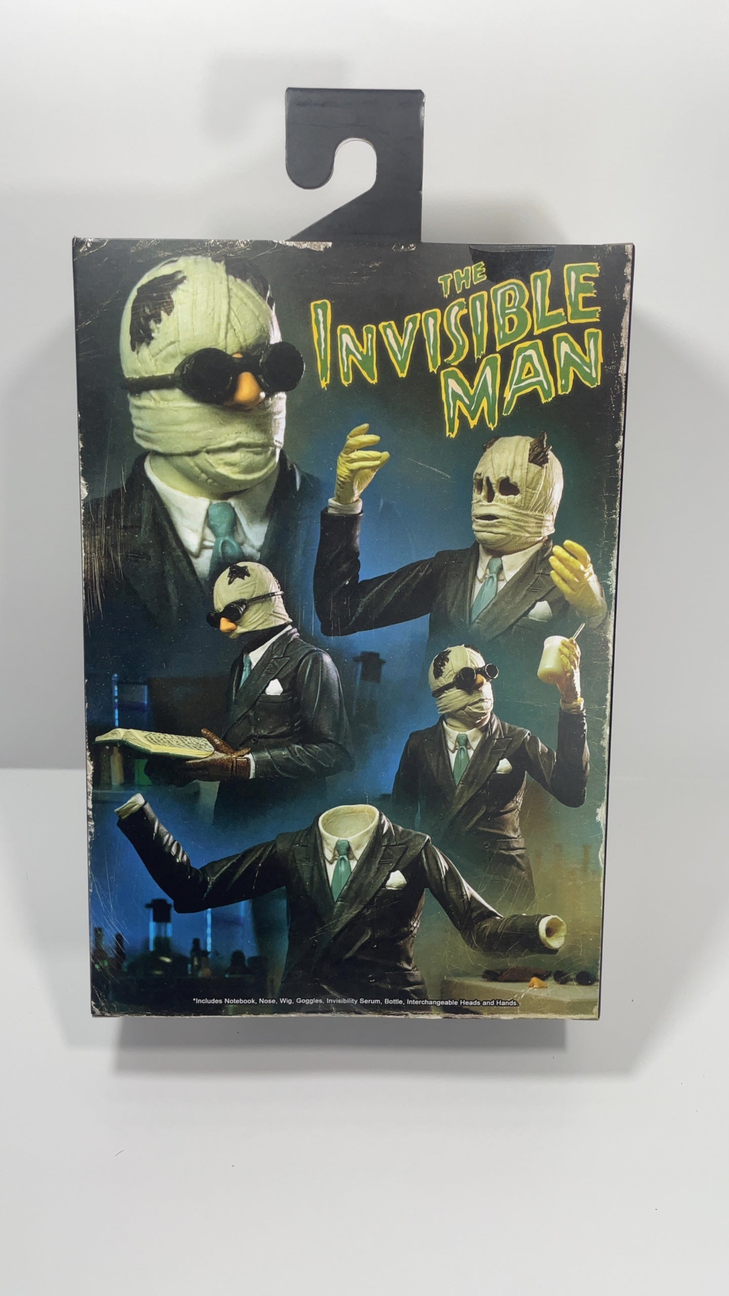 NECA Universal Monsters The Invisible Man Ultimate Action Figure Sealed - photo 2