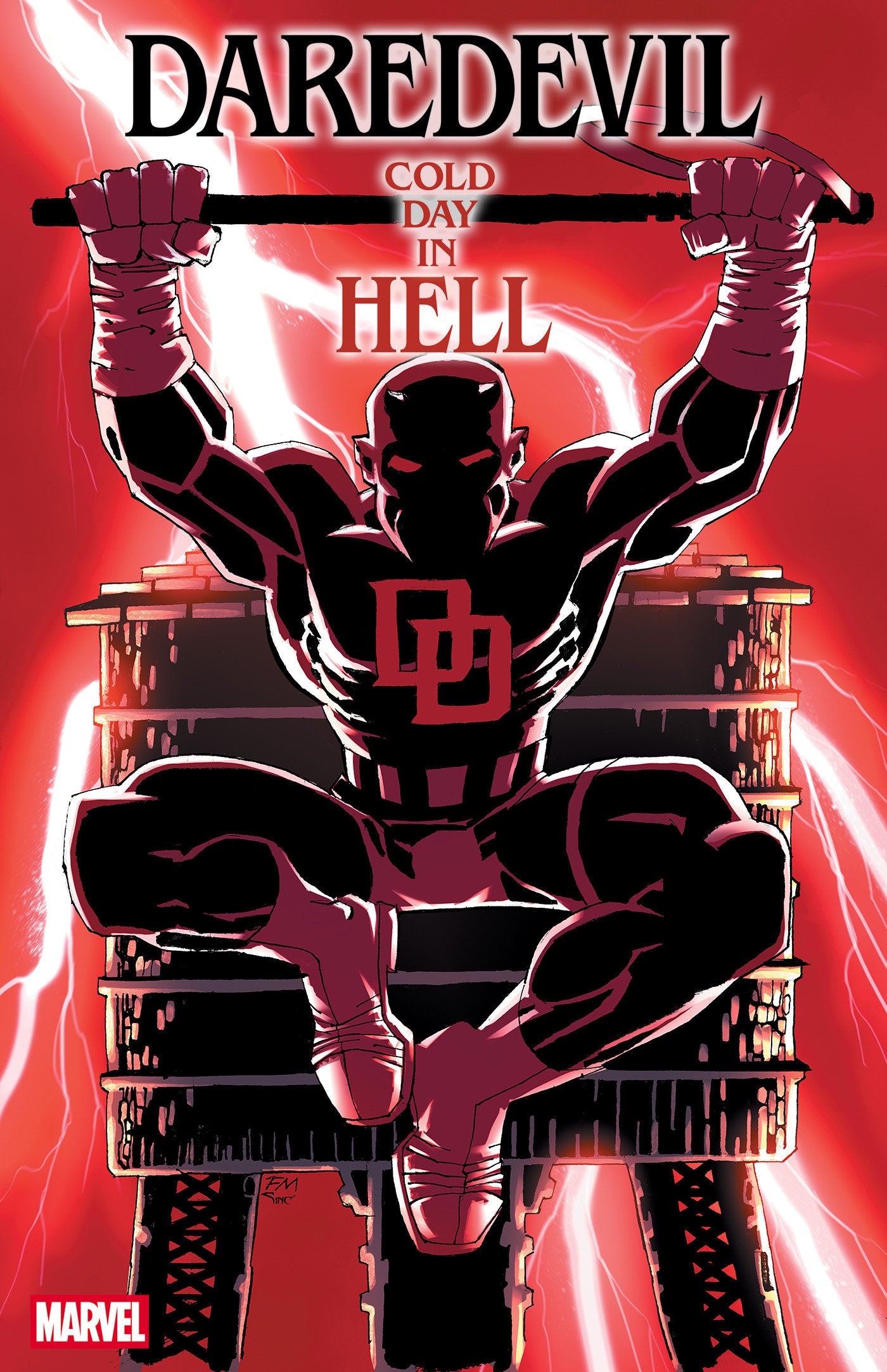 Daredevil: Un día frío en el infierno #1 Variante de Frank Miller