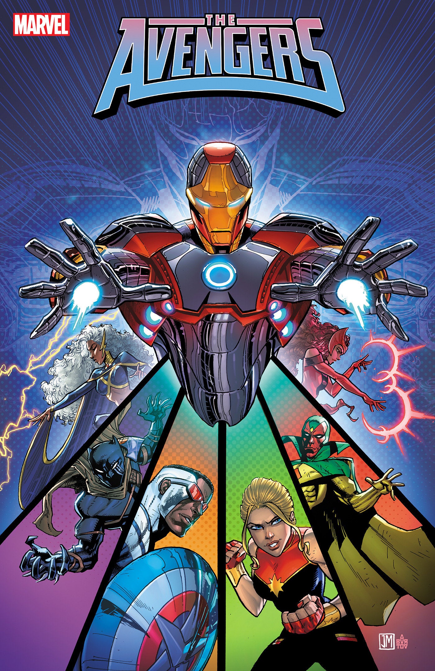 Vengadores n.º 24 Variante de Justin Mason