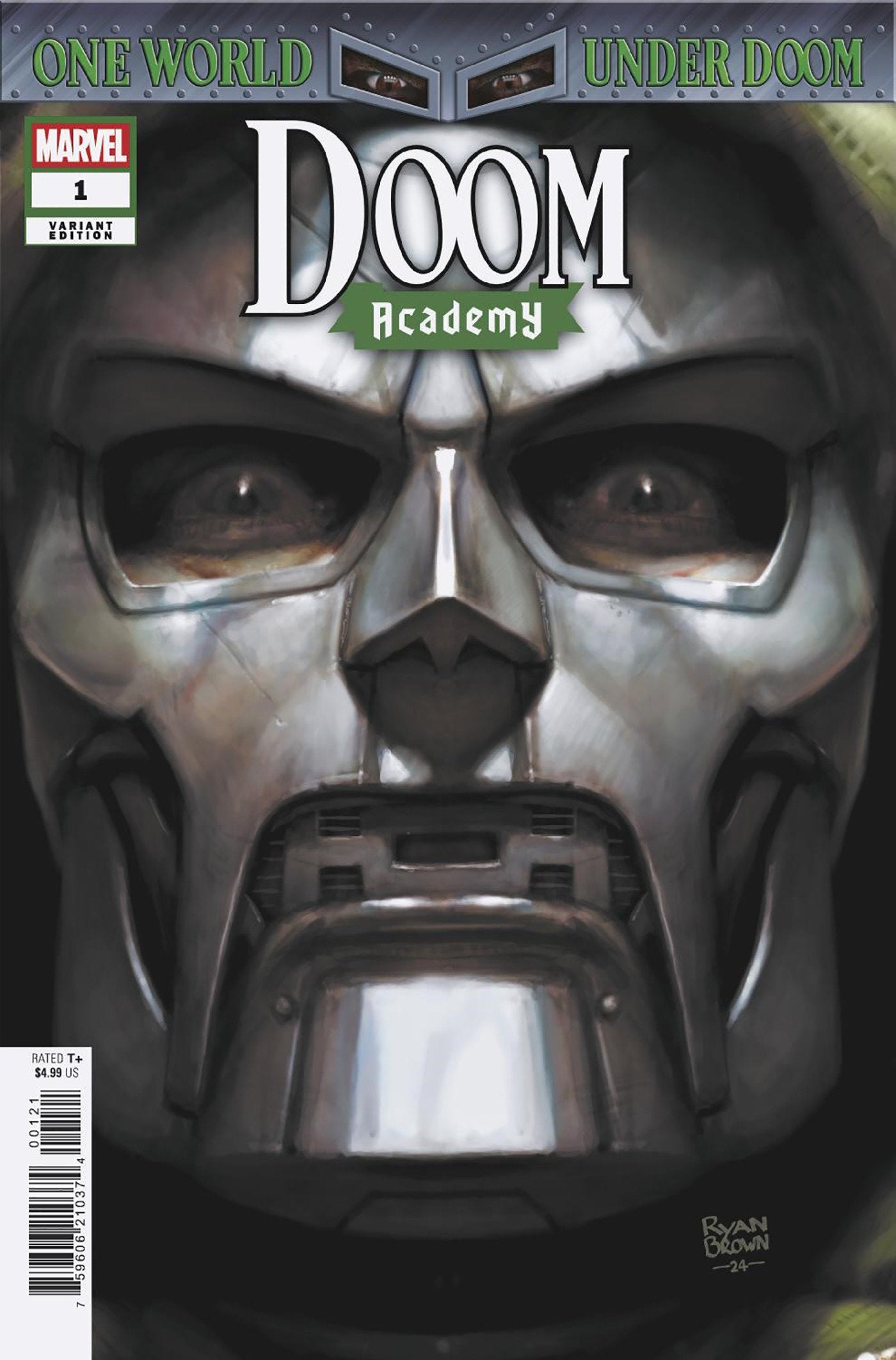 Doom Academy #1 Variante de Ryan Brown [Doom]