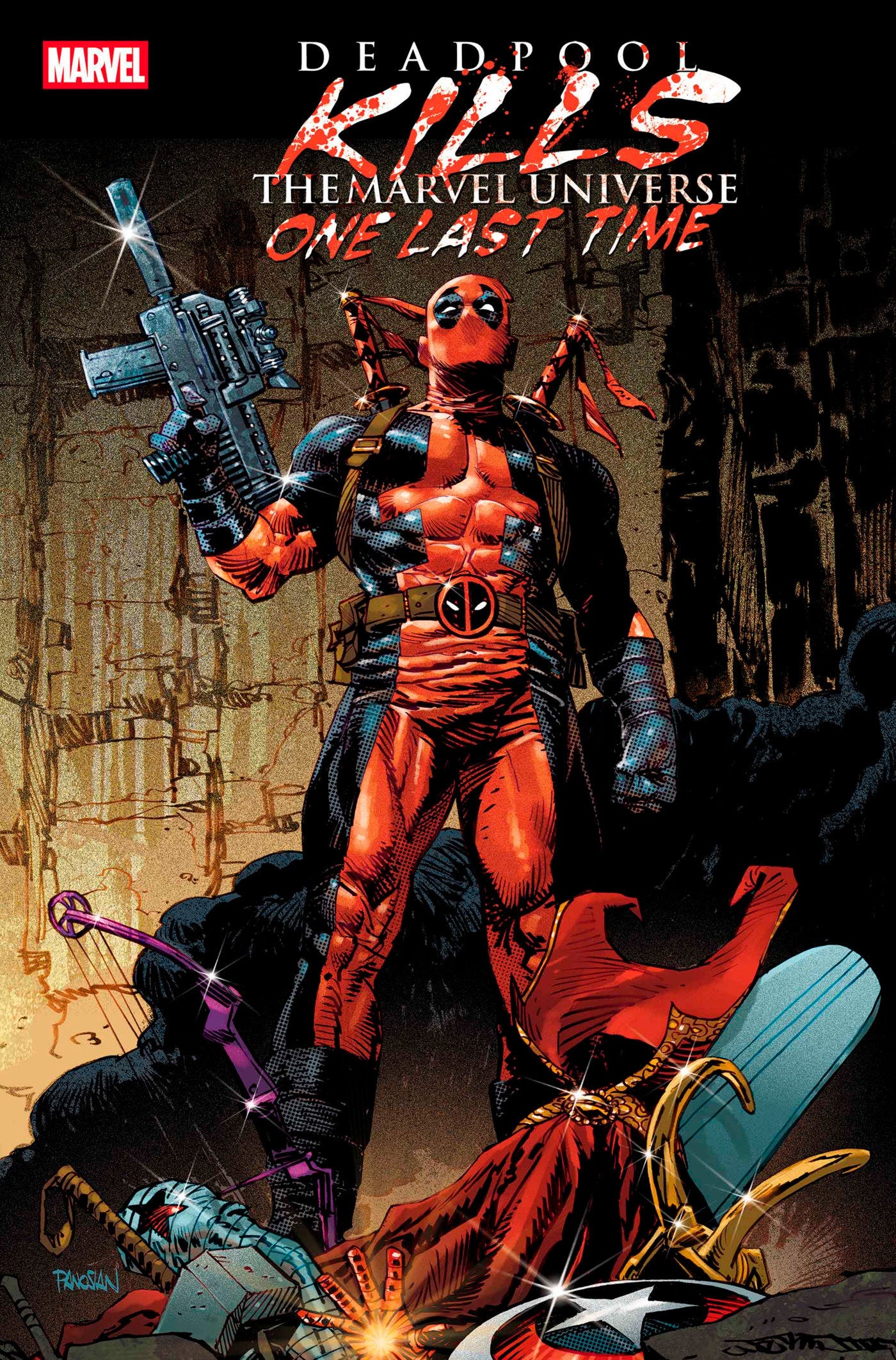 Deadpool mata al Universo Marvel por última vez #1 Variante de Dan Panosian