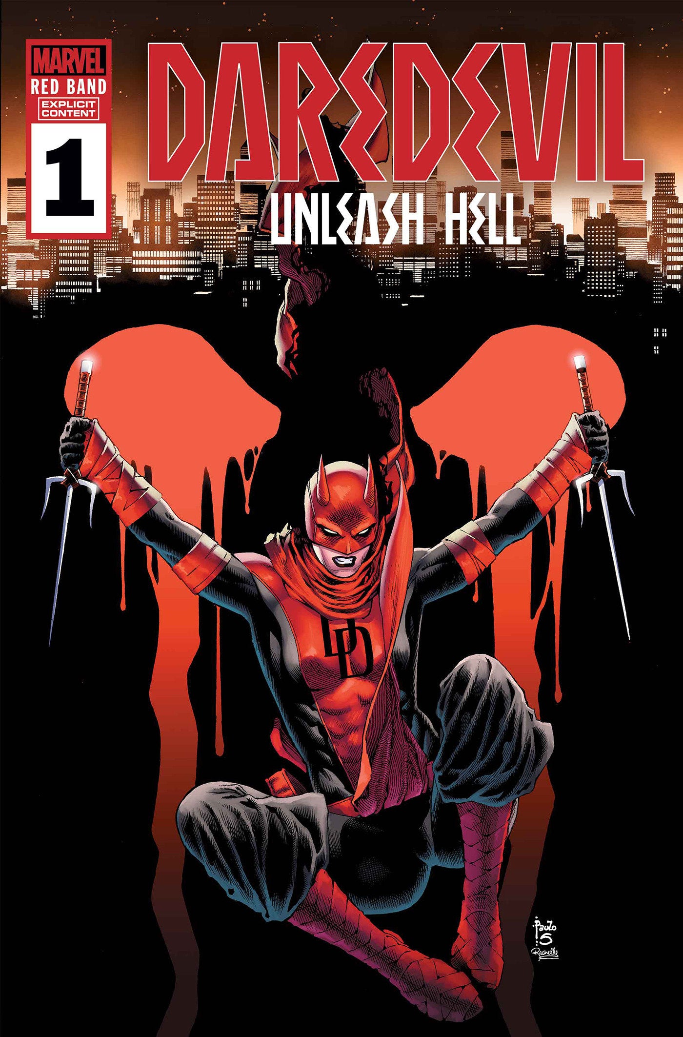 Daredevil: Desata el infierno - Banda Roja #1 [En bolsa de polietileno]