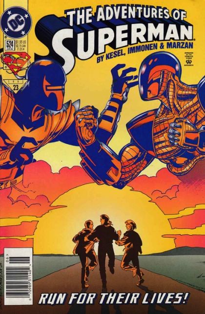 The Adventures of Superman #524 (Newsstand Edition)