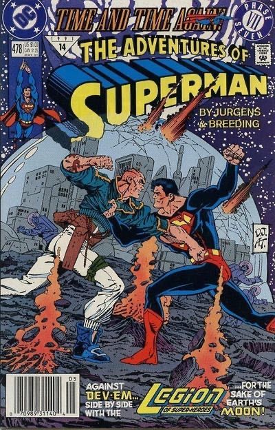 The Adventures of Superman #478 (Newstand Edition)