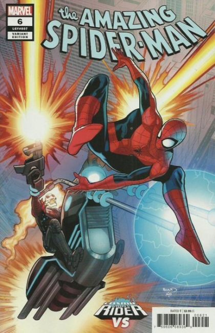 The Amazing Spider-Man, Vol. 5 #6B (Paul Renaud Cosmic Ghost Rider VS Variant Cover)