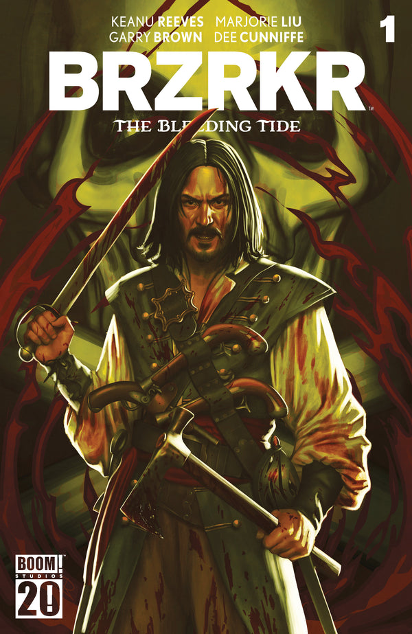BRZRKR: The Bleeding Tide #1 E Variant (Dressed, Foil, Puebla)