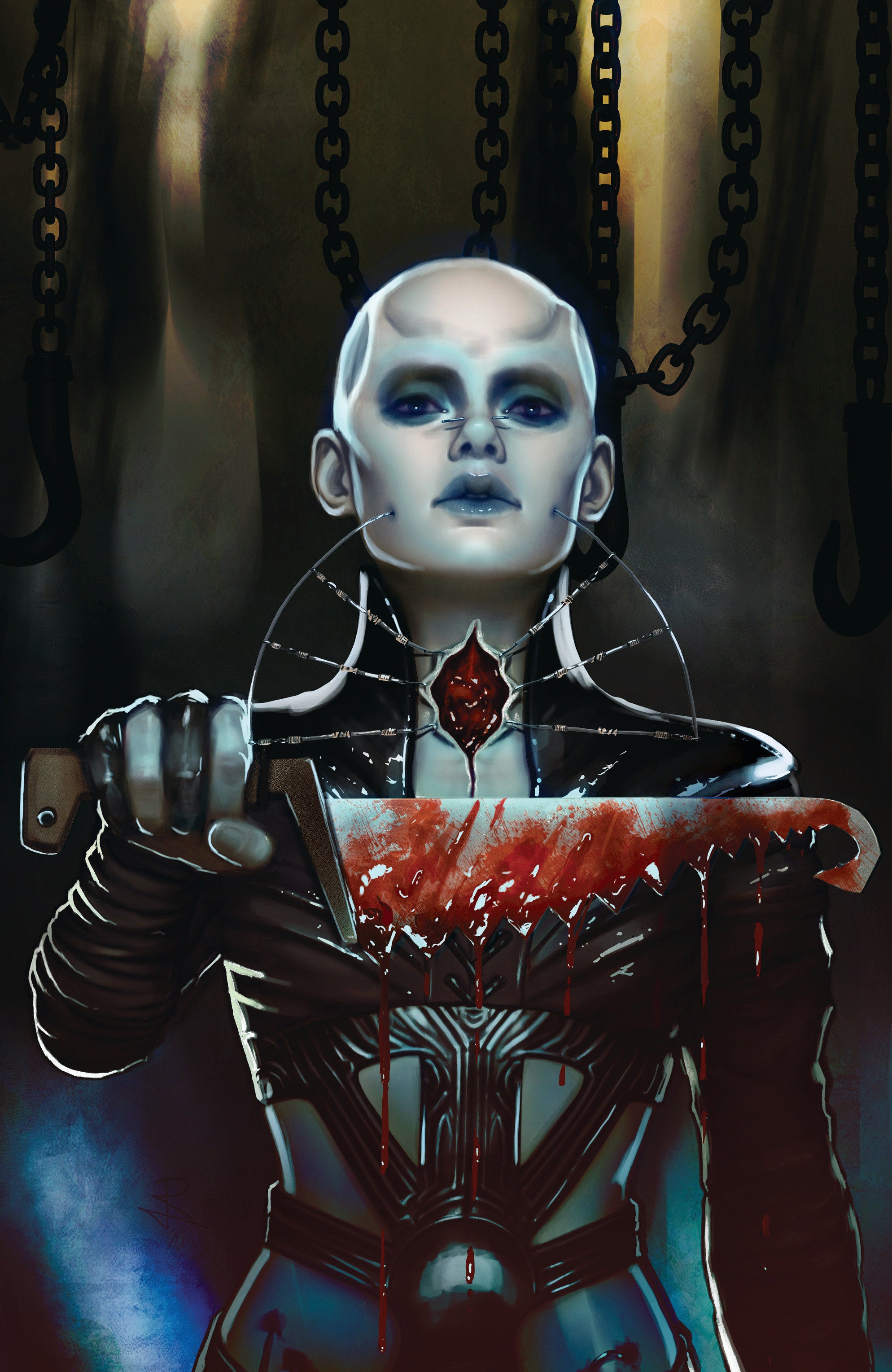Hellraiser: Resurrections   The Deep Gospel #1 F Unlimited Variant (Full Art, Puebla)