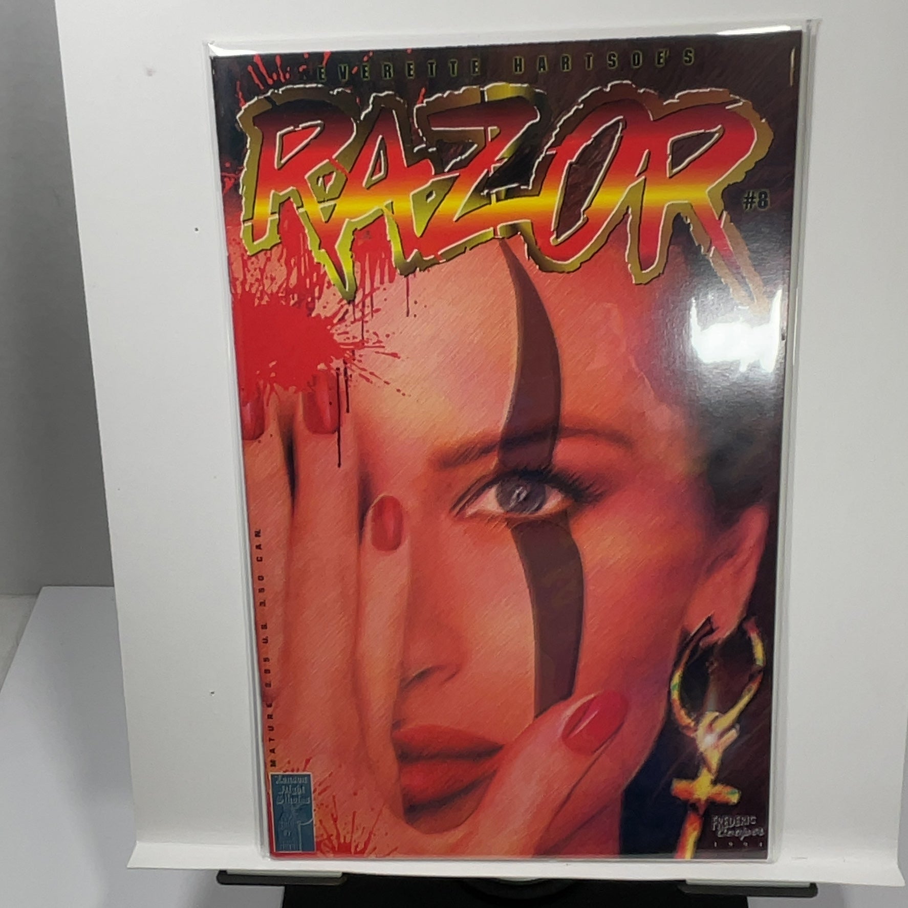 Razor Angel in Black #5-10 Comic Lot London Night Studios — photo 4