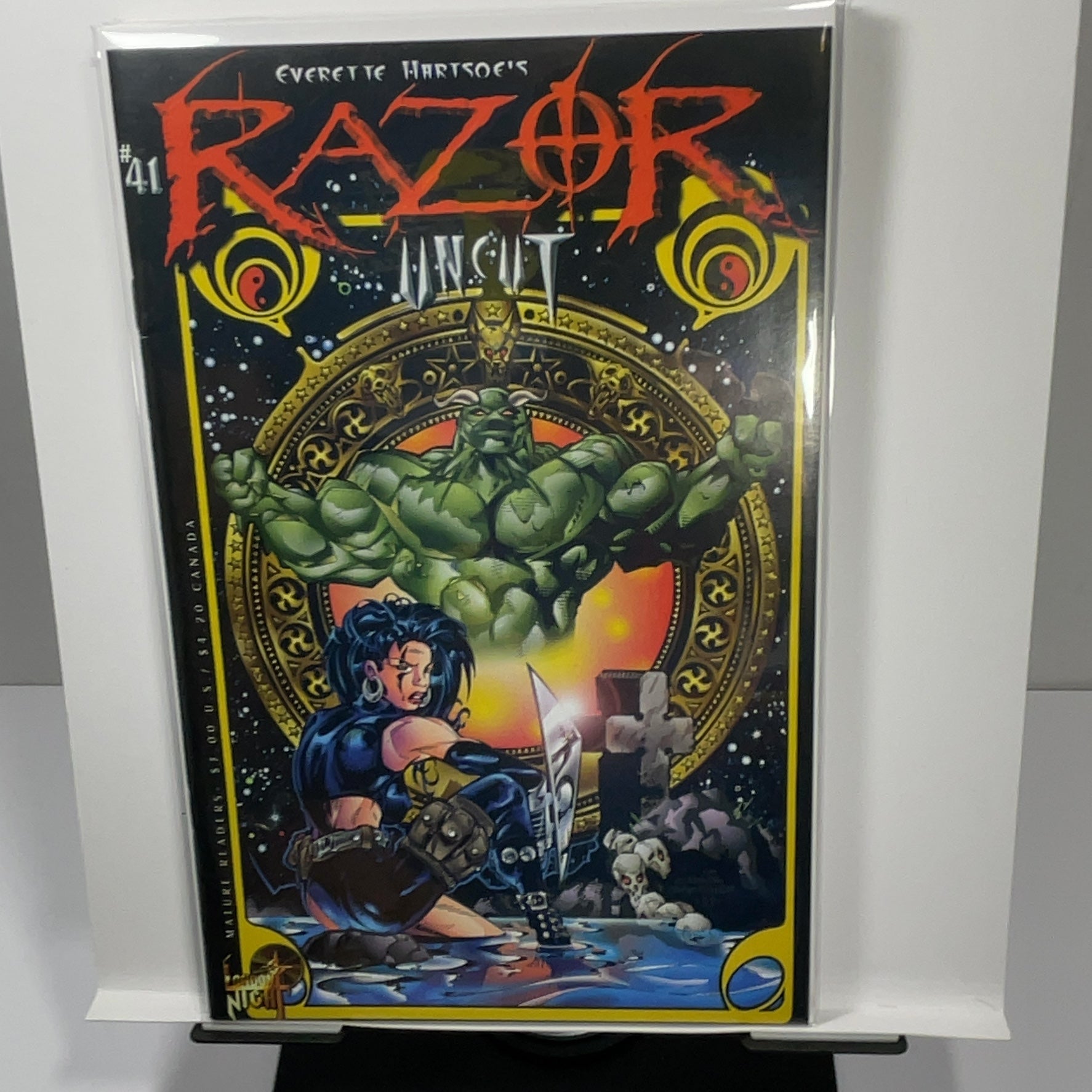 Razor Uncut #41-45 Comic Lot London Night Studios — photo 2