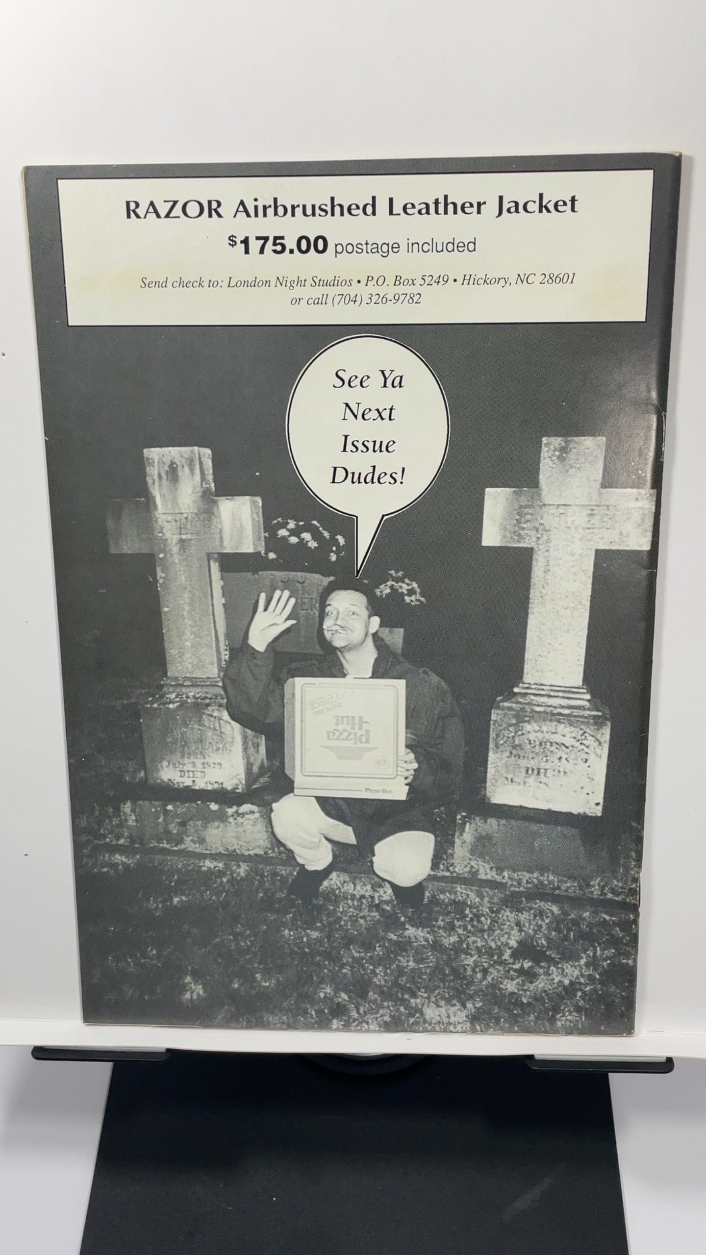 Razor #2 C 1759/3000 Signed London Night Studios Comic Numbered — photo 2