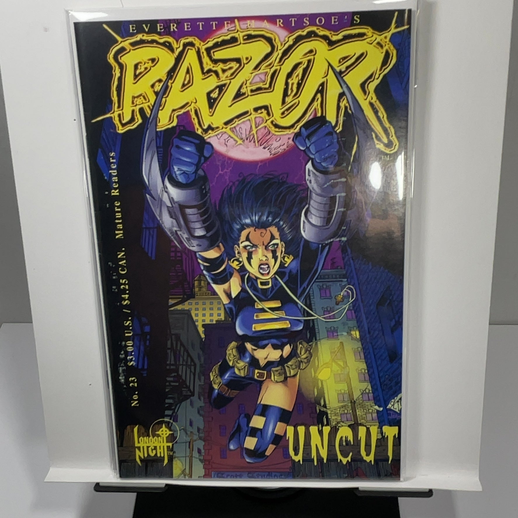 Razor Uncut #21-25 London Night Studios Comic Everette Hartsoe Mature — photo 3