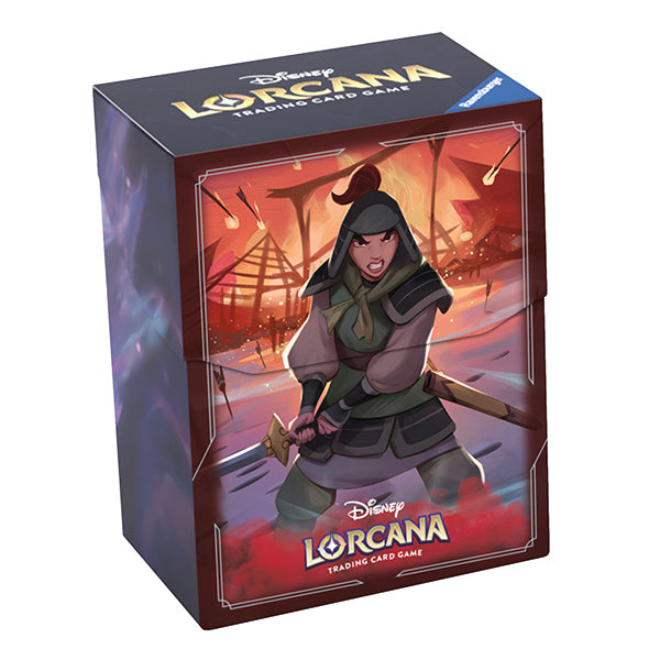 Deck Box: Disney Lorcana- Rise of the Floodborn - Mulan