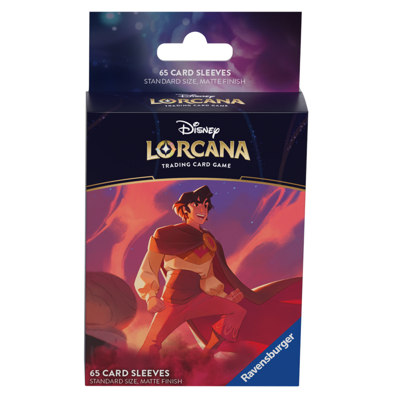 Lorcana TCG: Shimmering Skies Card Sleeves Aladdin
