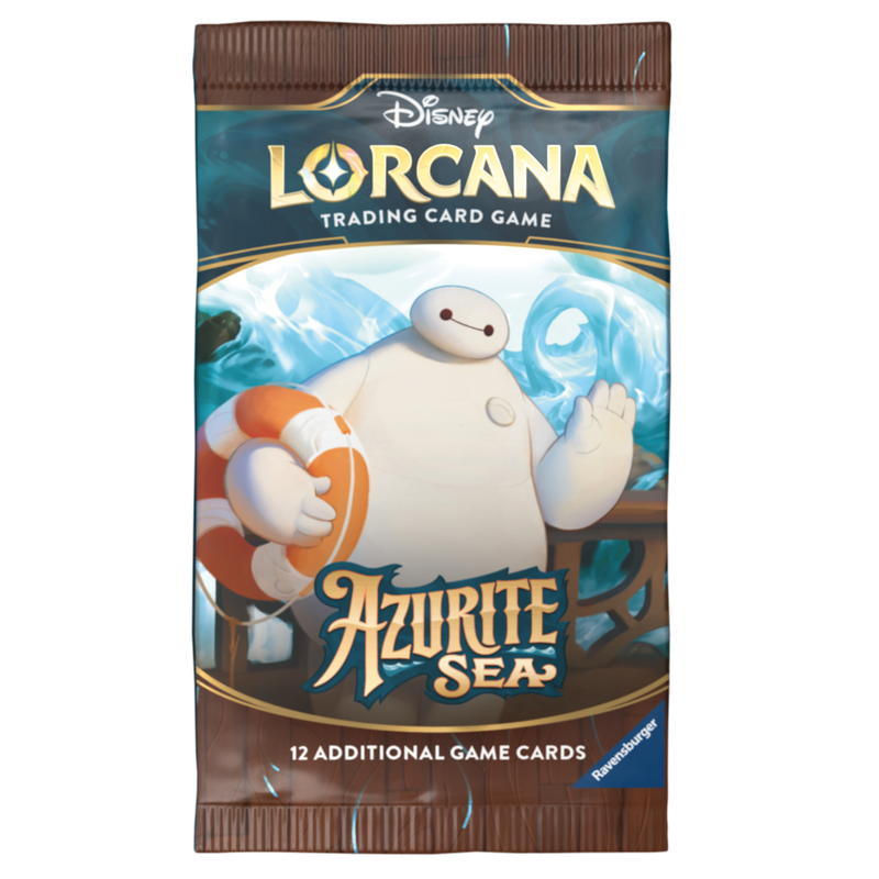 Lorcana TCG: Azurite Sea Booster Box (24 Packs)