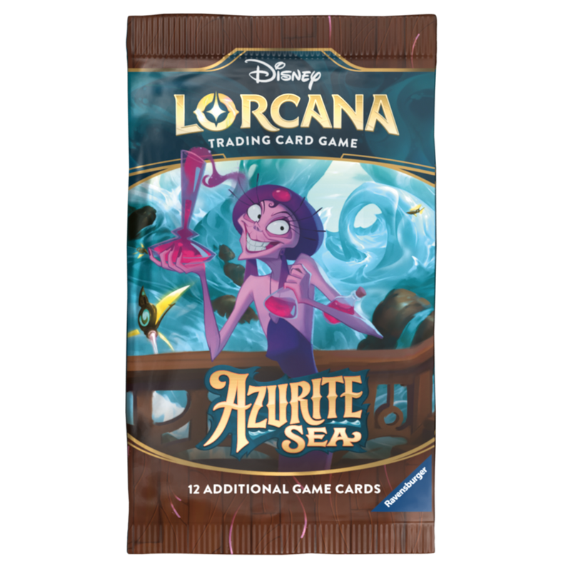 Lorcana TCG: Azurite Sea Booster Box (24 Packs)