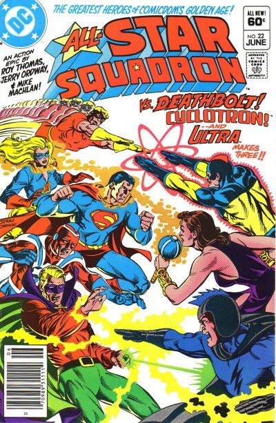 All-Star Squadron #22B (Newsstand Edition)