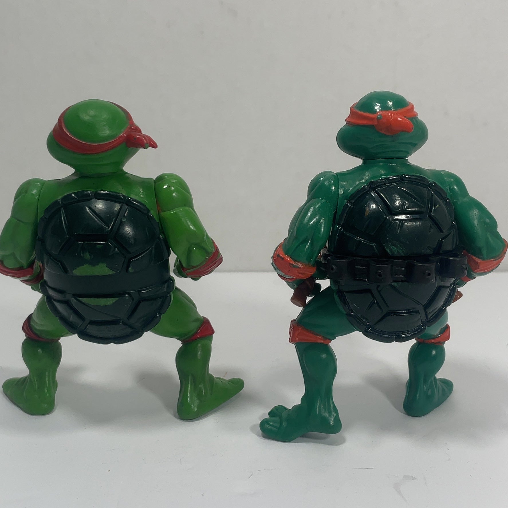 Vintage Playmates TMNT Raphael Michelangelo Action Figure Lot 1988 1990 TMNT — photo 2