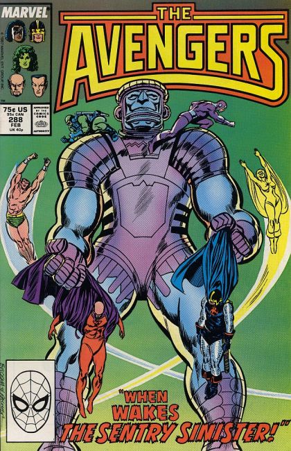 The Avengers, Vol. 1 #288A - Heavy Metal!