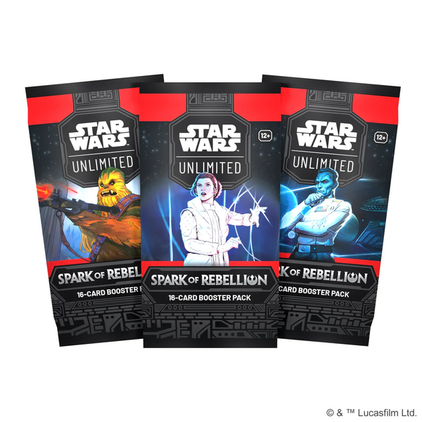 Star Wars: Unlimited - Spark of Rebellion Booster Packs