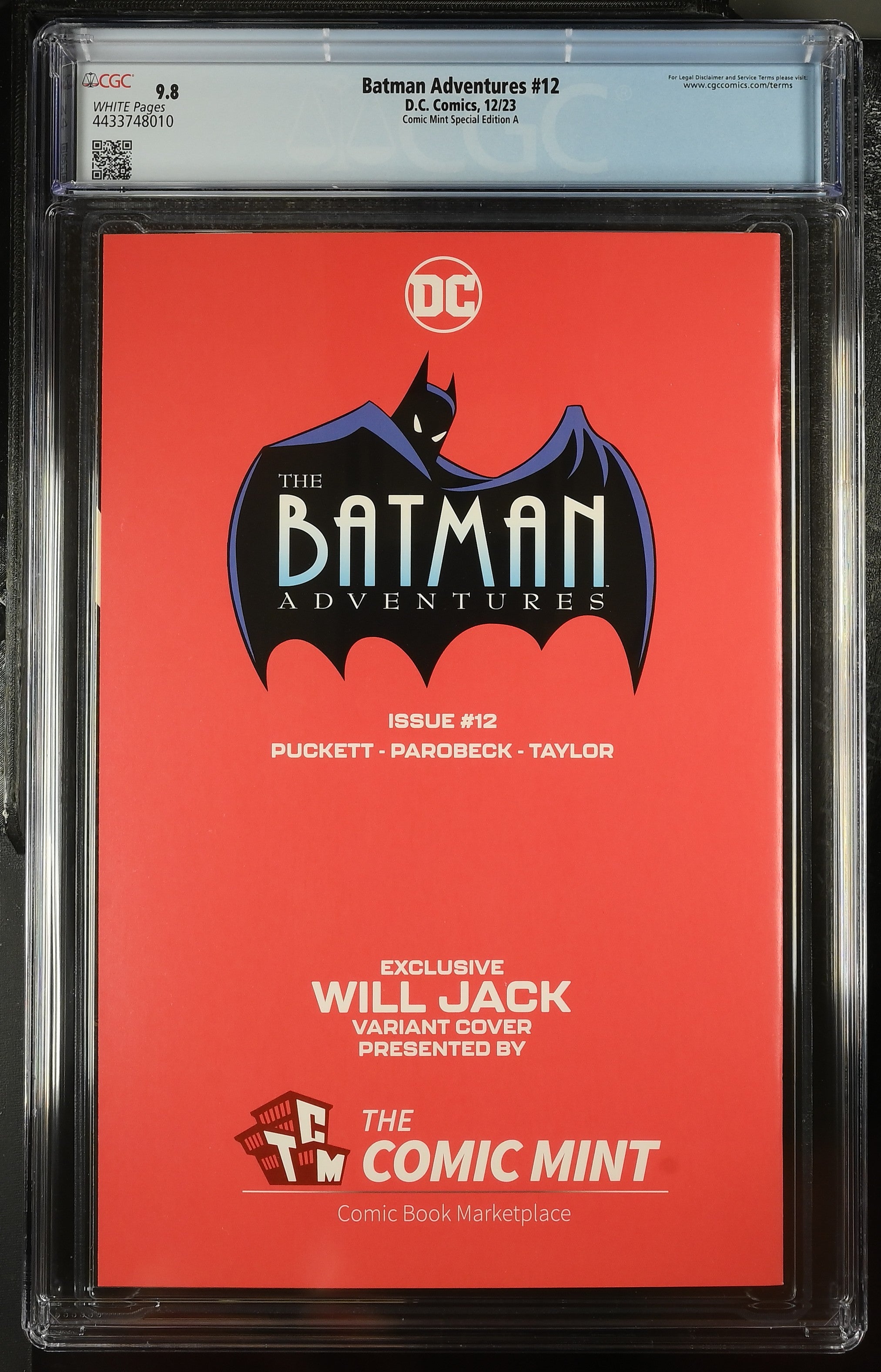 Batman Adventures #12 (Edición Especial Comic Mint A) CGC 9.8