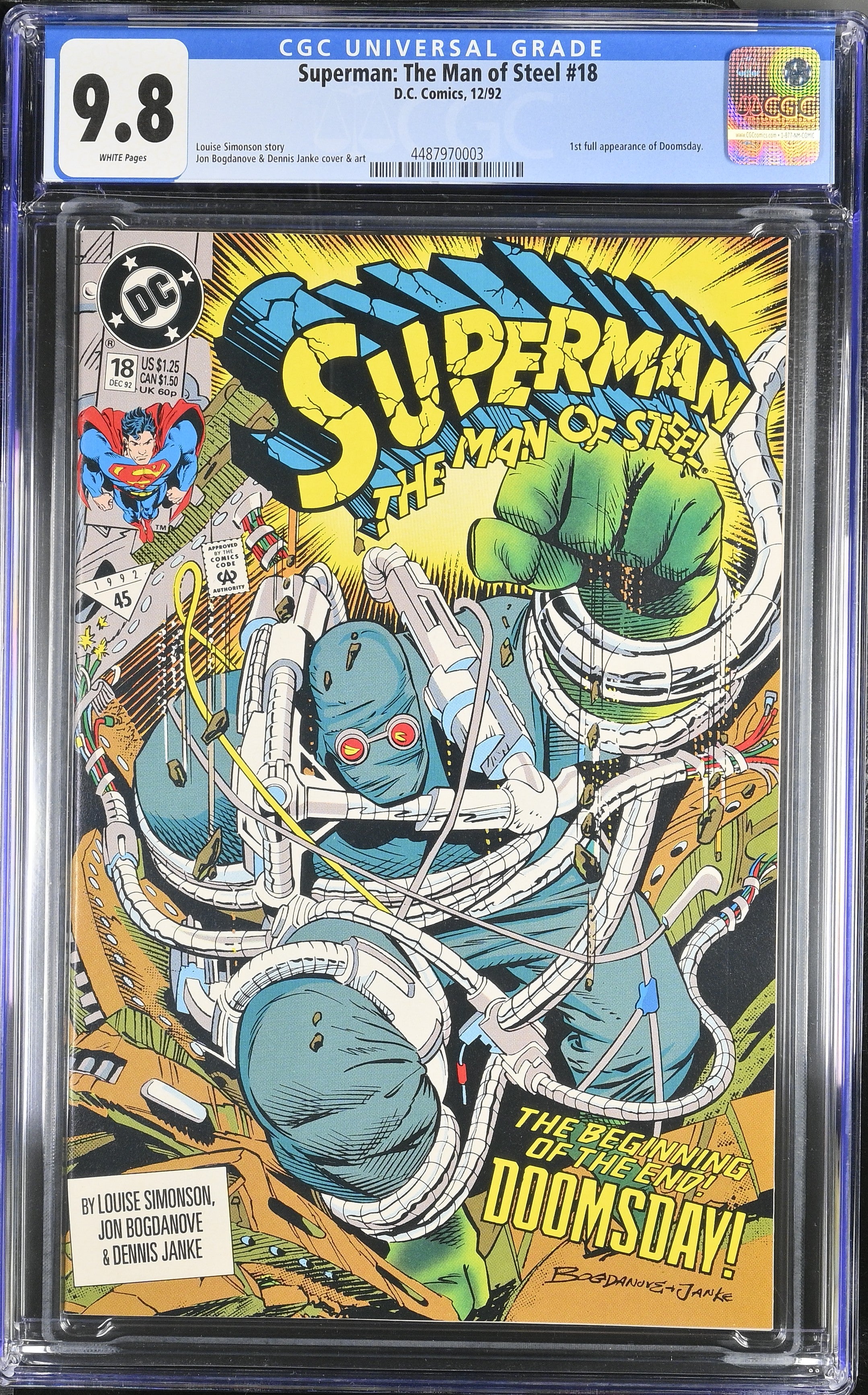 Superman: The Man of Steel #18