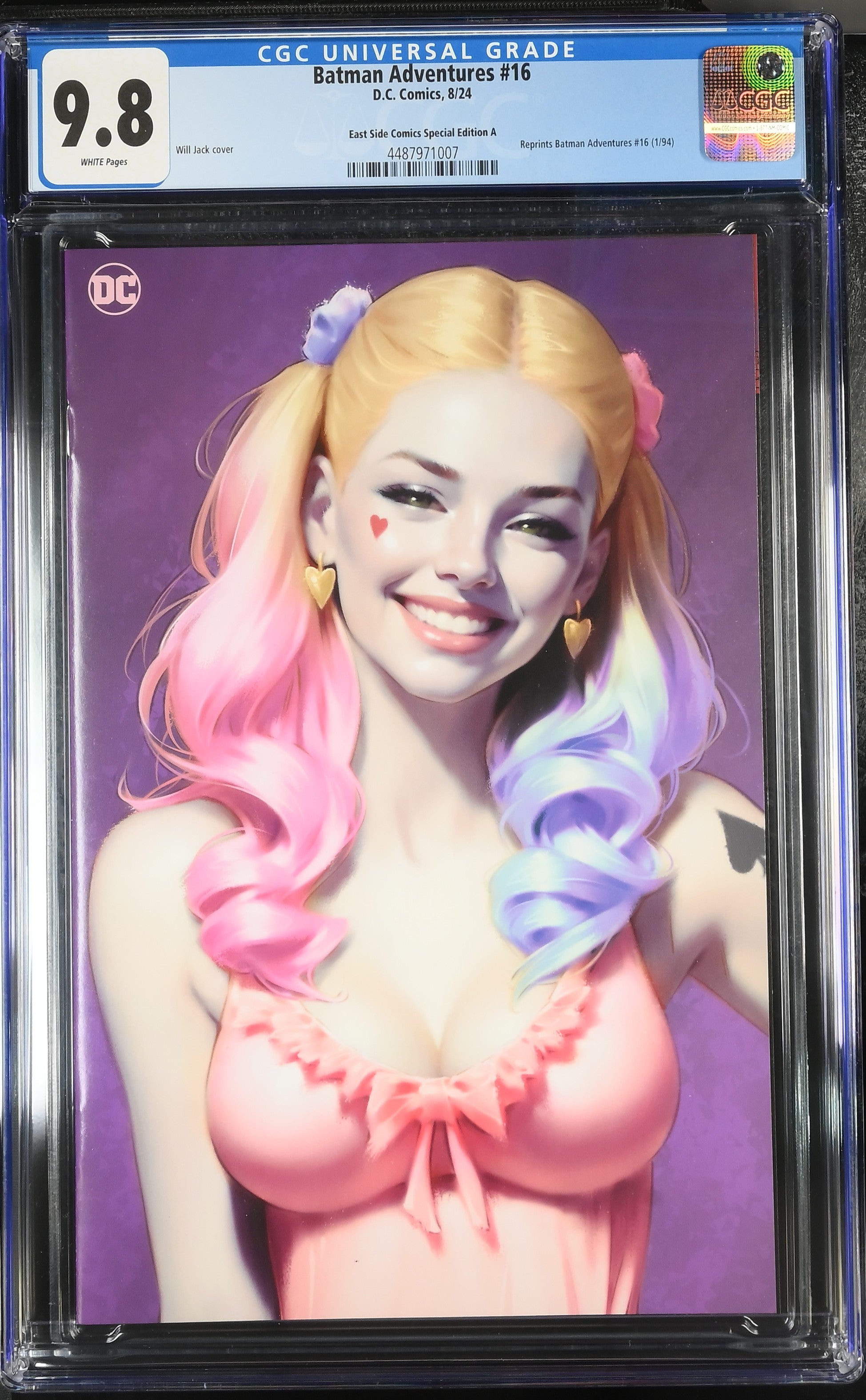 Batman Adventures #16 CGC 9.8 Edición East Side Comics A Will Jack