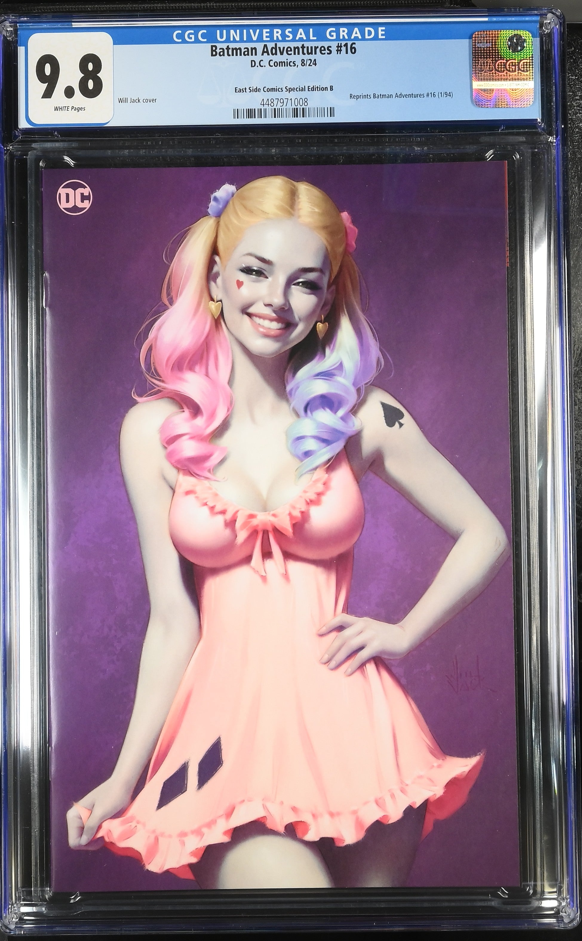 Batman Adventures #16 CGC 9.8 Edición East Side Comics B Will Jack