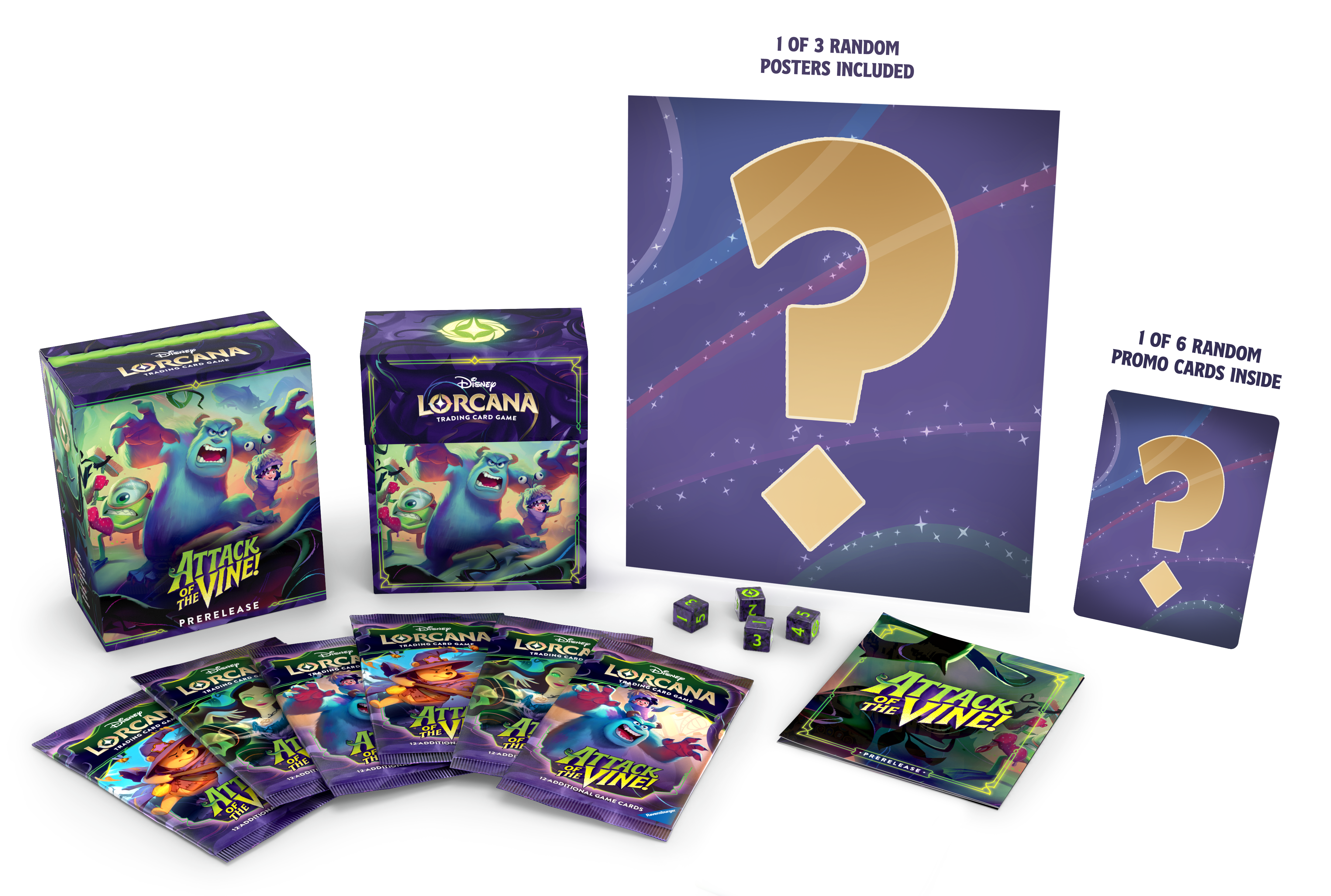 Disney Lorcana: Attack of the Vine Prerelease Box