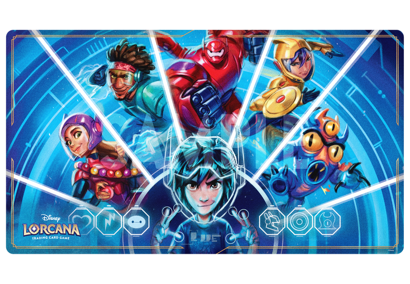 Lorcana TCG: Archazia's Island Playmat - Big Hero 6 We Could Be Immortals