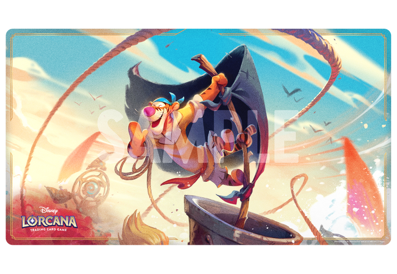 View Larger Lorcana TCG: Archazia's Island Playmat - Tigger, In the Crow's Nest