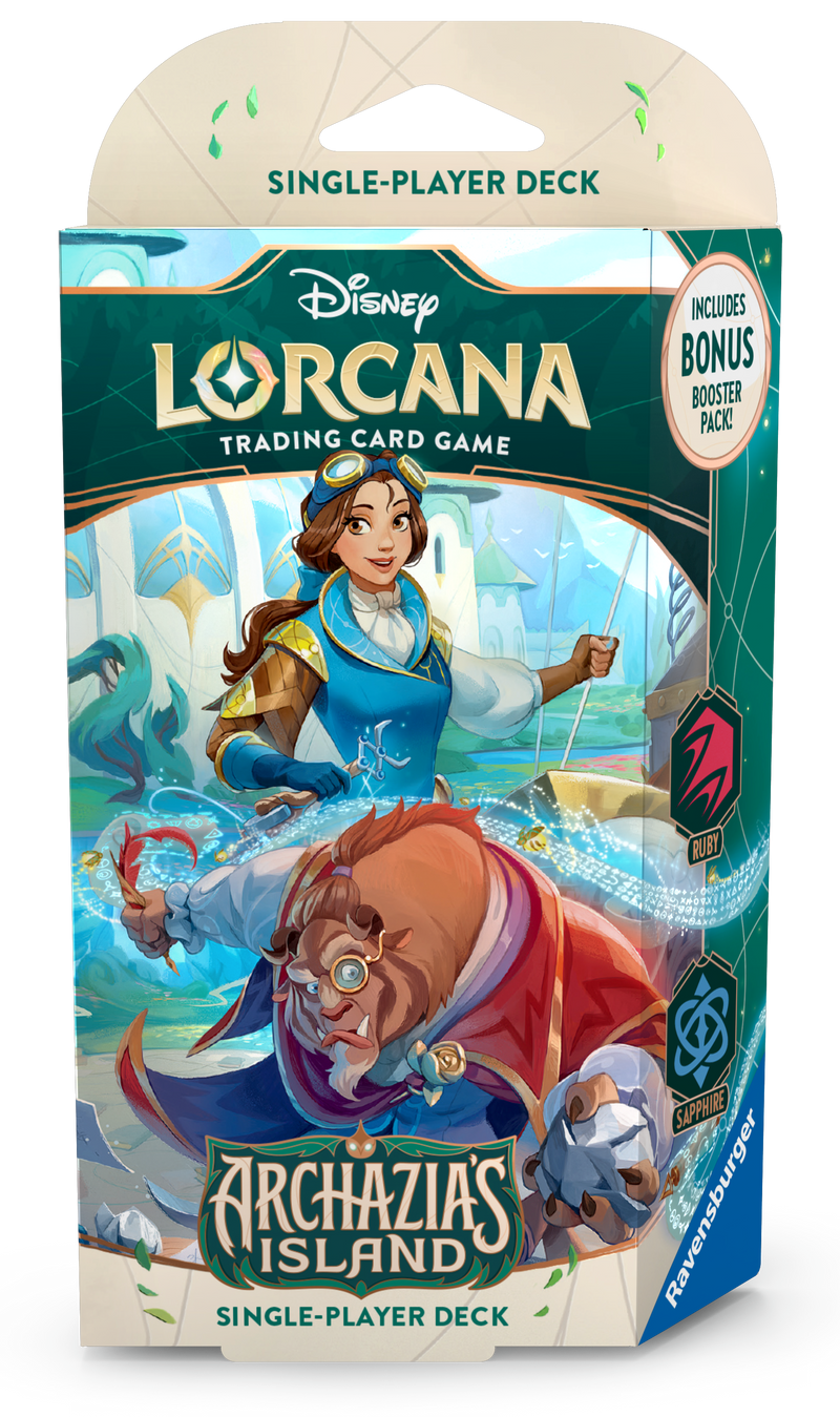 Lorcana TCG: Archazia's Island Starter Deck - Ruby & Sapphire